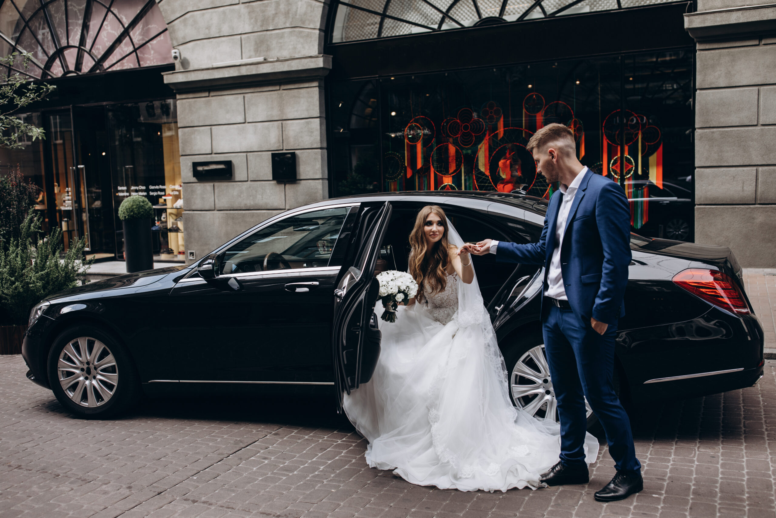Wedding car chauffeur